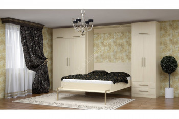 Комплект мебели со шкаф-кроватью трансформер Ратмир в Посевной - posevnaya.mebel54.com | фото
