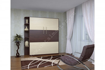 Комплект мебели со шкаф-кроватью трансформер Ульяна в Посевной - posevnaya.mebel54.com | фото
