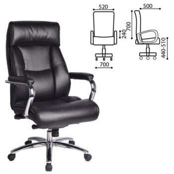 Кресло офисное BRABIX Phaeton EX-502 в Посевной - posevnaya.mebel54.com | фото