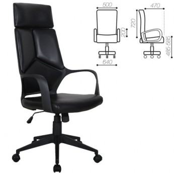 Кресло офисное BRABIX Prime EX-515 (экокожа) в Посевной - posevnaya.mebel54.com | фото