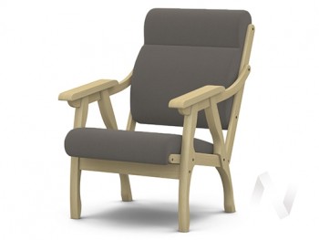 Кресло Вега-10 (бесцветный лак/ULTRA STONE) в Посевной - posevnaya.mebel54.com | фото