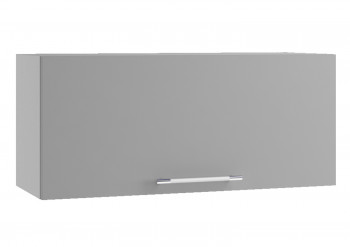 Ройс ПГ 800 Шкаф верхний горизонтальный (Графит софт/корпус Серый) в Посевной - posevnaya.mebel54.com | фото