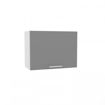 Ройс ВПГ 600 Шкаф верхний горизонтальный высокий (Графит софт/корпус Серый) в Посевной - posevnaya.mebel54.com | фото