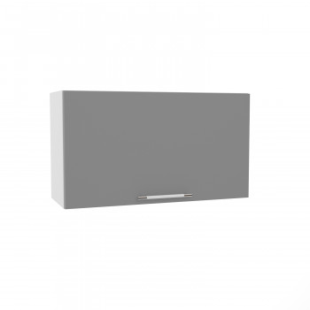 Ройс ВПГ 800 Шкаф верхний горизонтальный высокий (Графит софт/корпус Серый) в Посевной - posevnaya.mebel54.com | фото